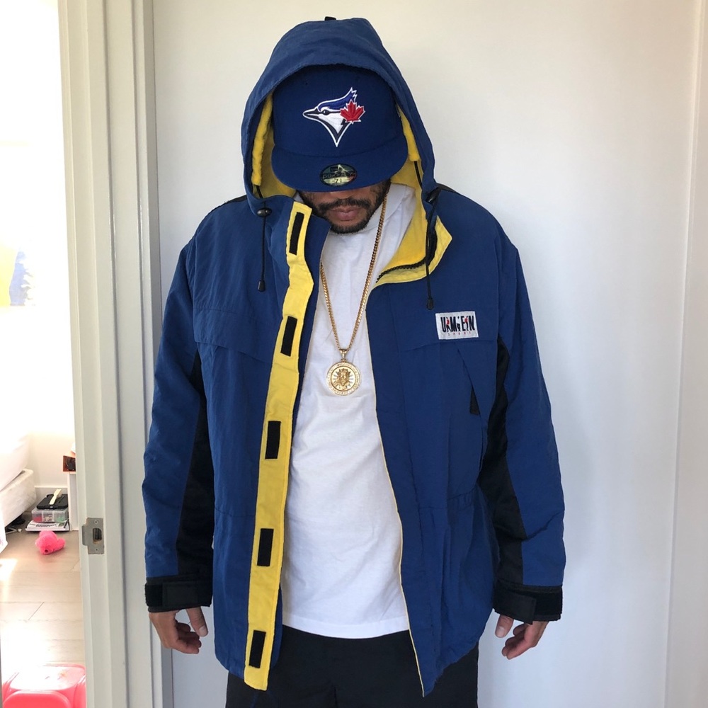 Vintage umen sport jacket 90's hip hop fashion